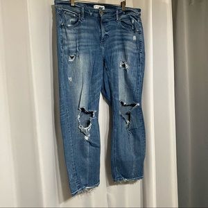 Lane Bryant Distressed/Destroyed Crops Size 18